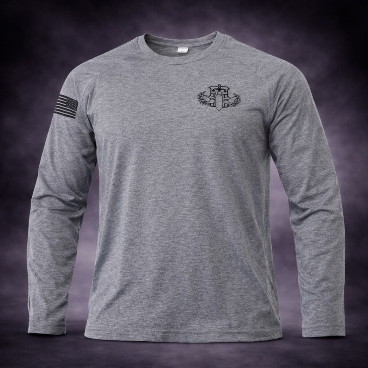 Tri-Blend Long Sleeve BTMF Crab Tee