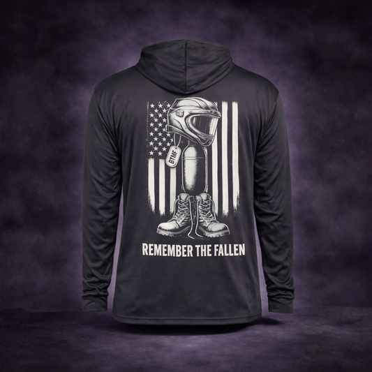Hooded Dri-Fit Long Sleeve Shirts