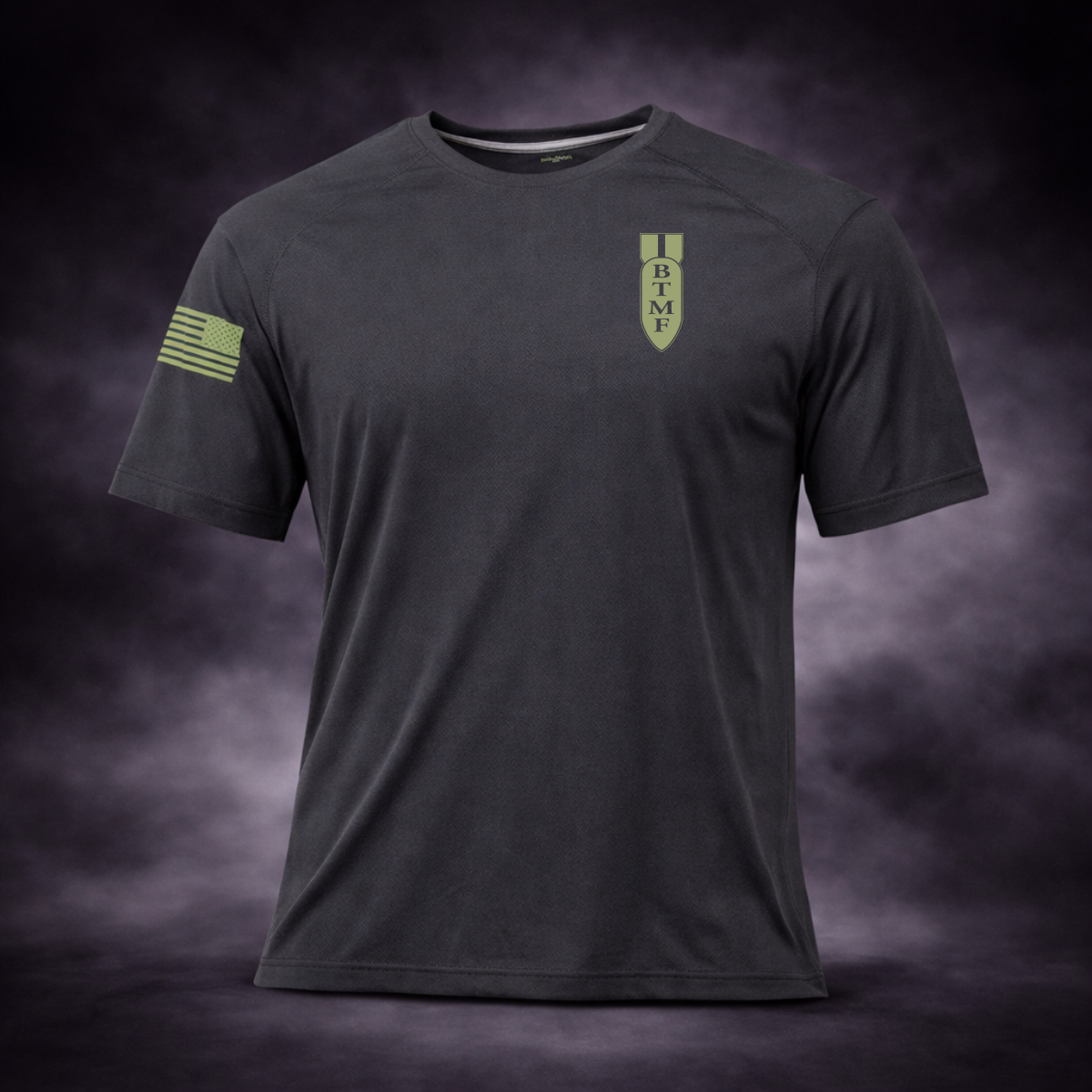 Tri-Blend Short Sleeve BTMF Emblem Tee