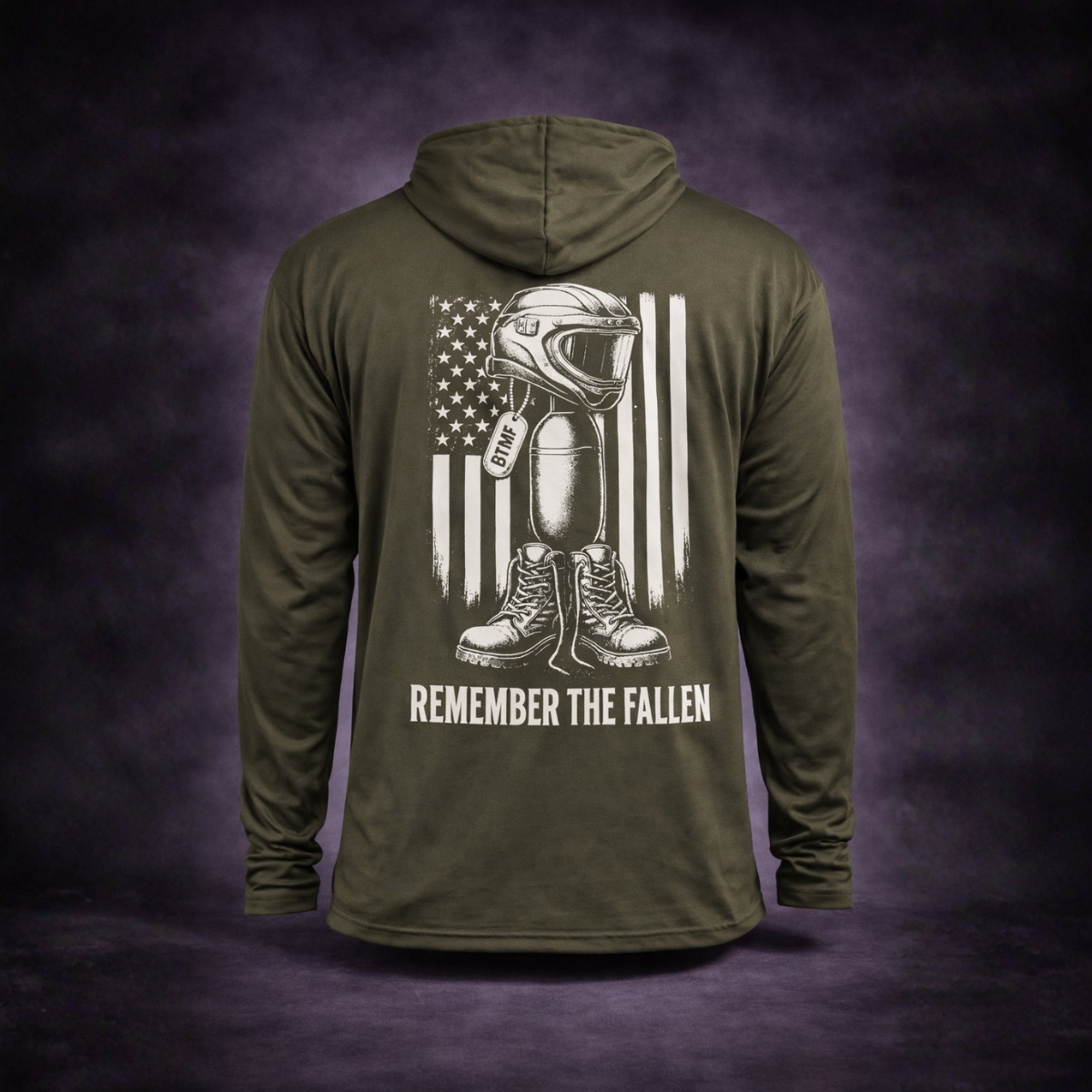 Hooded Dri-Fit Long Sleeve Shirts